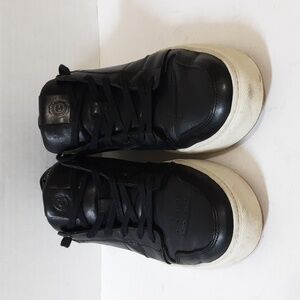 Greats leather black sneakers men's 11 casual lace up style